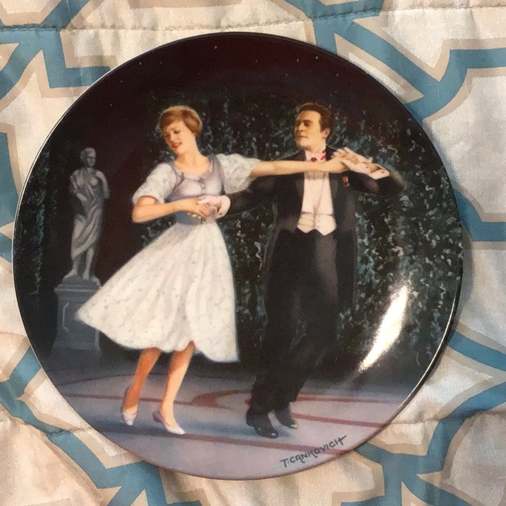 The Sound of Music Laendler plate 1987